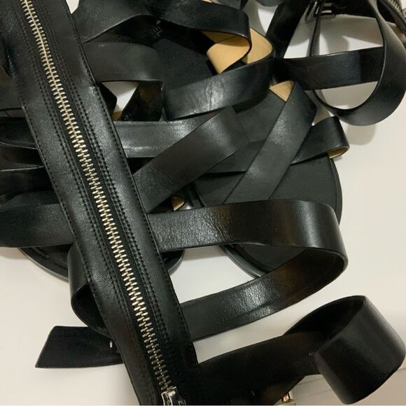 Michael Kors Darby Gladiator Sandals black 7.5 M - Picture 11 of 11